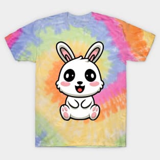 Kawaii White Bunny T-Shirt